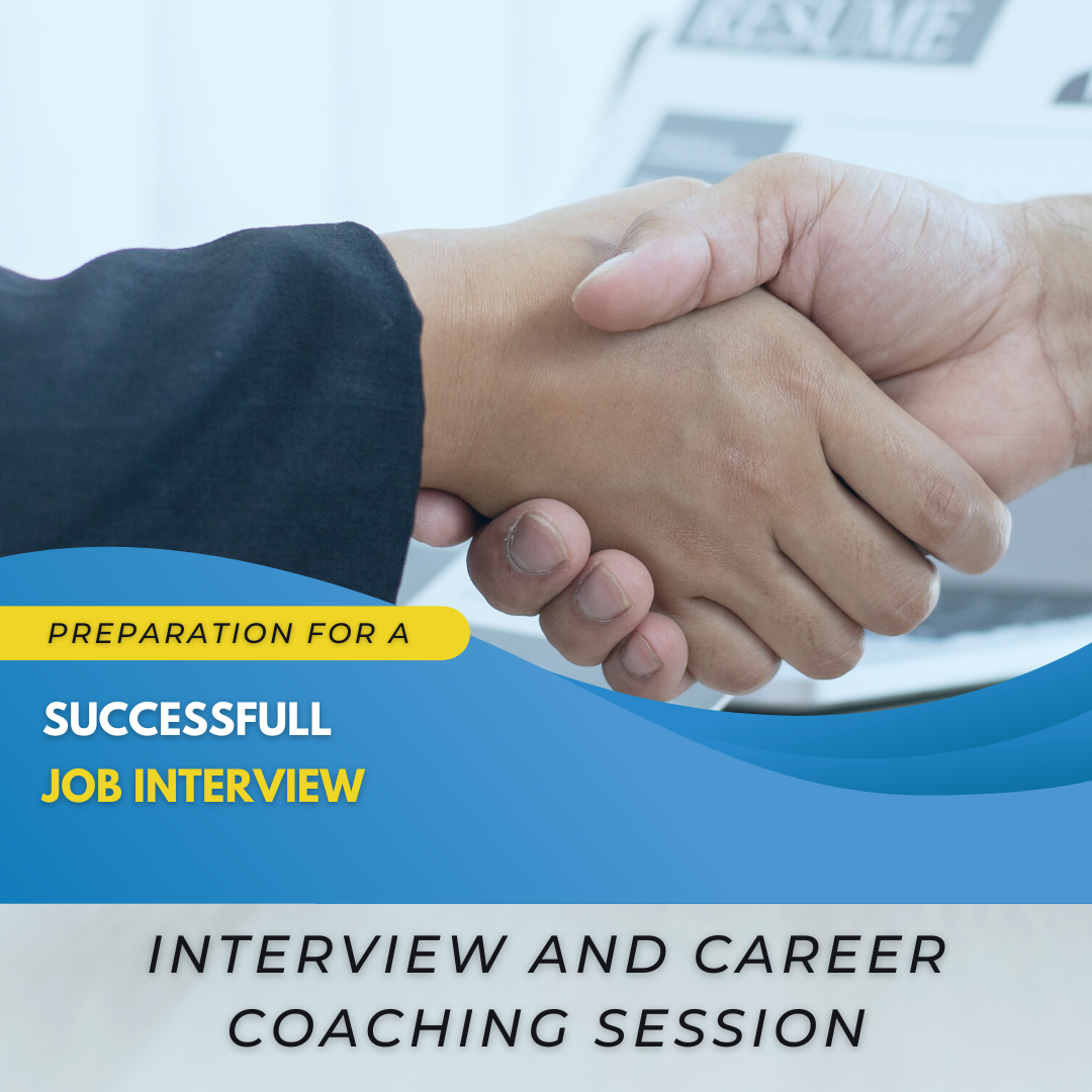 Interview and Career Coaching Session – 30 Minutes (Virtual)